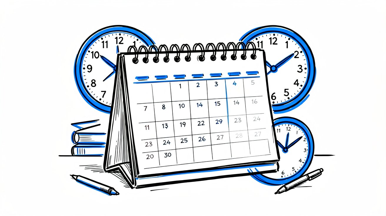 Side-by-side scheduling app calendars on laptops for Calendly versus Cal.com