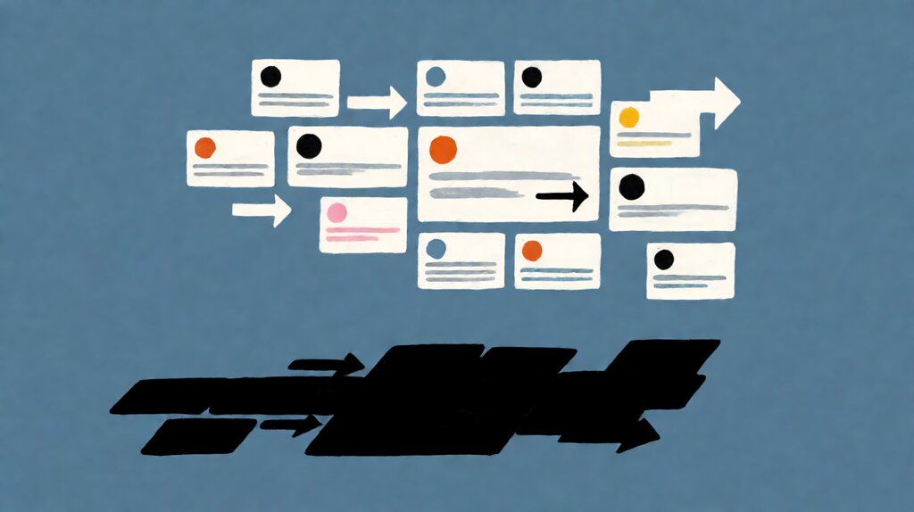 Visual sales pipeline in a small business CRM