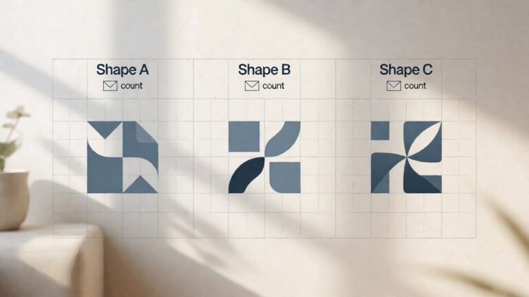Editorial illustration of three abstract signature-platform logos on a side-by-side comparison grid