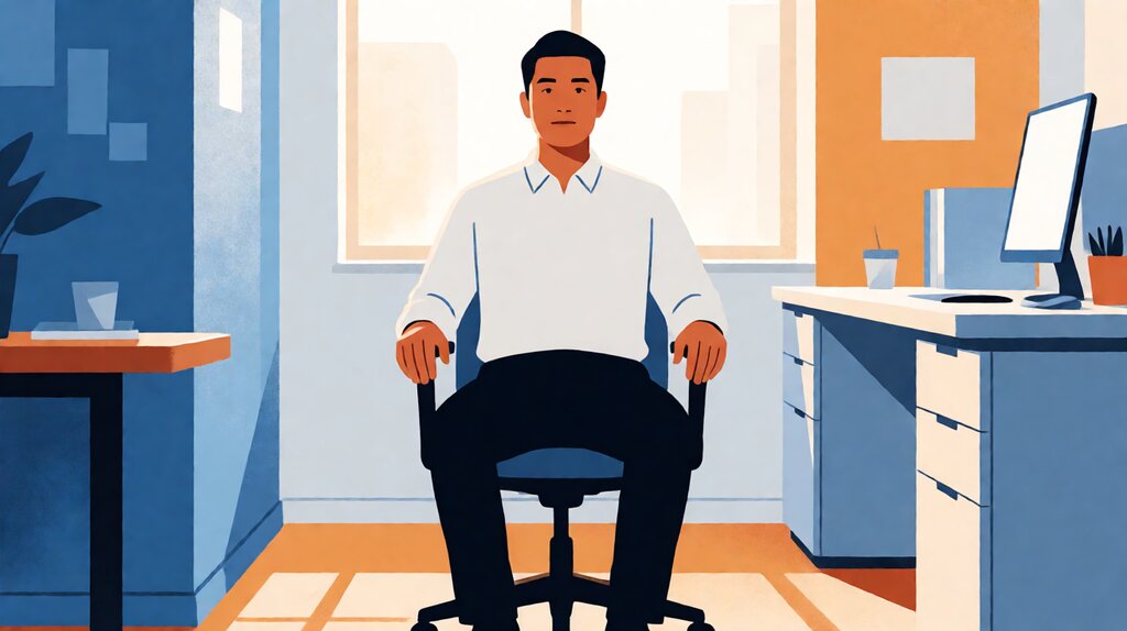 Editorial illustration of an LLC owner-operator with an S-corp reasonable salary vs S-corp distribution split